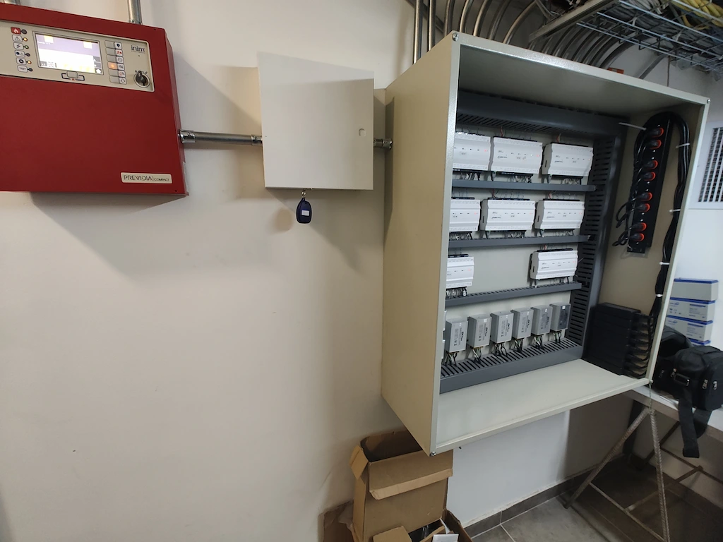 Panel de controladores ZKTeco